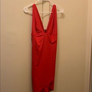 Dress has never been worn. It was a little short